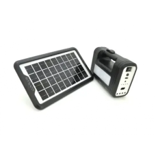 Портативная солнечная автономная система Solar Light DT-9006 походный фонарь, радио, Power Bank