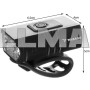4T6 USB-фонарь для велосипеда + задний фонарь 23677