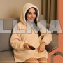 Толстовка XXL - бежевое одеяло Ruhhy 26146 (Польша) 