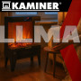 Электрокамин обогреватель Embego Kaminer 2000 Вт радиатор с эффектом пламени 26400 (Польша)