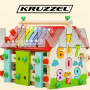 Kruzzel 22564 деревянный учебный домик
