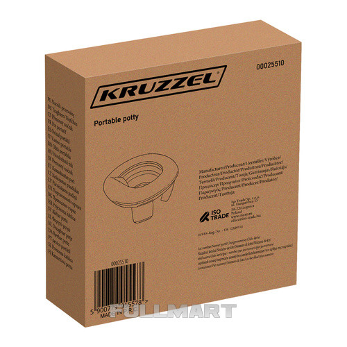 Kruzzel 25510 переносной/дорожный горшок