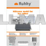 Силіконова форма для кубиків льоду Ruhhy 20988 (Польща)