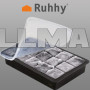 Силіконова форма для кубиків льоду Ruhhy 20988 (Польща)