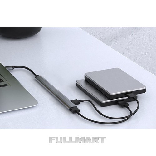 USB HUB - 1 порт 3.2 + 6 портов 2.0 Izoxis 24374
