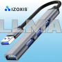USB HUB - 4 порта 3.0+2.0 Izoxis 21940