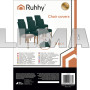 Чохли для стільців – 6 шт. пляшка Ruhhy 25992 (Польща)