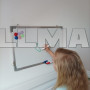 Доска для сухого стирания 60х40см Maaleo 24325