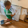 Доска для сухого стирания 60х90см Maaleo 24326