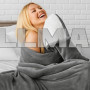 Двустороннее одеяло 150х200см тёмно-серое Ruhhy 26292 (Польша)