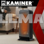 Електричний обігрівач із пультом Lumni 2.0 Kaminer 26376 (Польща)