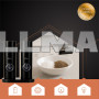 Набор электрических мельниц для перца и соли - 2 шт. Ruhhy 25558 (Польша)
