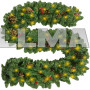 Елочная гирлянда 2,7м HQ с лампочками Ruhhy 22325