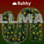 Елочная гирлянда 2,7м HQ с лампочками Ruhhy 22325