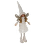 Фея - новогодняя фигурка белого цвета Ruhhy 22342