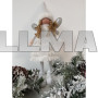 Фея - новогодняя фигурка белого цвета Ruhhy 22342