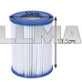 Фильтр для насоса для бассейна Тип II - Bestway 58094