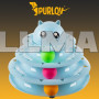 Игрушка для кота - теремок с шариками Purlov 21837