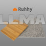 Камень для пиццы + бамбуковая лопатка Ruhhy 24264 (Польша)