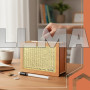 Копилка деревянная 20 х 14,5см RUHHY 24602 (Польша)