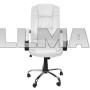 Офисный стул экокожа - белый Malatec 23240