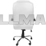 Офисный стул экокожа - белый Malatec 23240