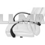 Офисный стул экокожа - белый Malatec 23240