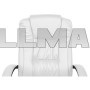 Офисный стул экокожа - белый Malatec 23240