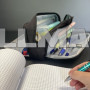 Пенал тройной складной - черный Maaleo 24476