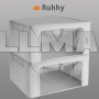 Органайзер для постільної білизни – 40х30х20см 2 шт. RUHHY 22930
