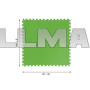 Поролоновый коврик для бассейна 78x78см BESTWAY 58636
