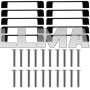 Ручка мебельная черная - 10 шт. Руххи 24190