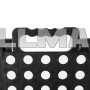 Складной табурет черно-белый 39см Malatec (Польша)