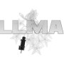 Световая завеса 108LED - холодный белый 31В KŚ11322