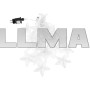 Световая завеса 136LED - теплый белый 31В KŚ11337