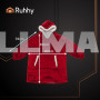 Толстовка XXL - красное одеяло Ruhhy 26145 (Польша)
