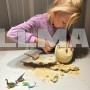 Яйцо динозавра — раскопки 24981