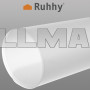 Защитный коврик под стул 100х140см RUHHY - молочный