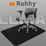 Захисний килимок під стілець 90х130см RUHHY чорний (Польща)