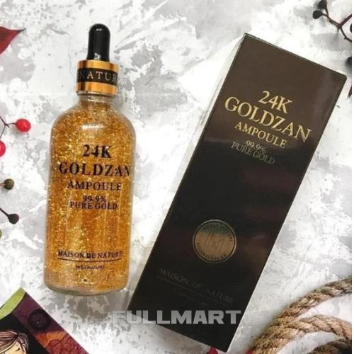 Сироватка-олія для обличчя Goldzan 24k Ampoure 99,9% Pure Gold