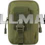 Тактическая поясная сумка органайзер с системой Molle оливковый