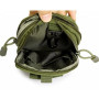 Тактическая поясная сумка органайзер с системой Molle оливковый