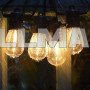 Гирлянда в ретро стиле лампа 5м/10Led Желтый свет