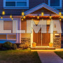 Гирлянда в ретро стиле лампа 5м/10Led Желтый свет
