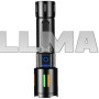 Фонарь ручной с индикатором заряда NIGHT VISION FLUORESCENCE CB-611-TG Черный