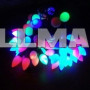 Новорічна гірлянда шишки 28 LED