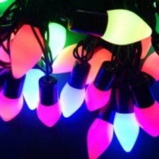 Новогодняя гирлянда шишки 28 LED