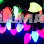Новорічна гірлянда шишки 28 LED